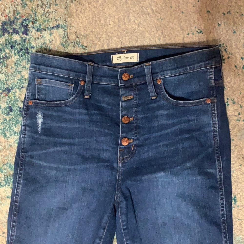 Madewell 10” high rise skinny jeans - Picture 4 of 6